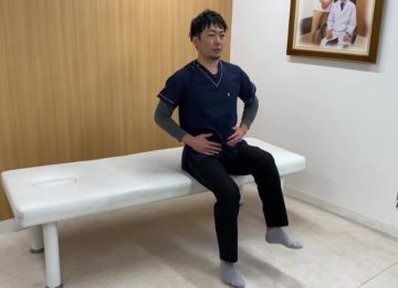 理学療法士が教える座位姿勢を保つための腸腰筋エクササイズの画像