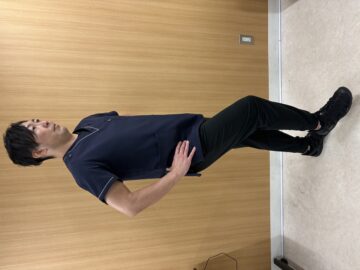 【片脚立ちテスト】バランス評価の画像