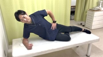 【サイドプランク】肩、肩甲帯の安定化トレーニングの画像